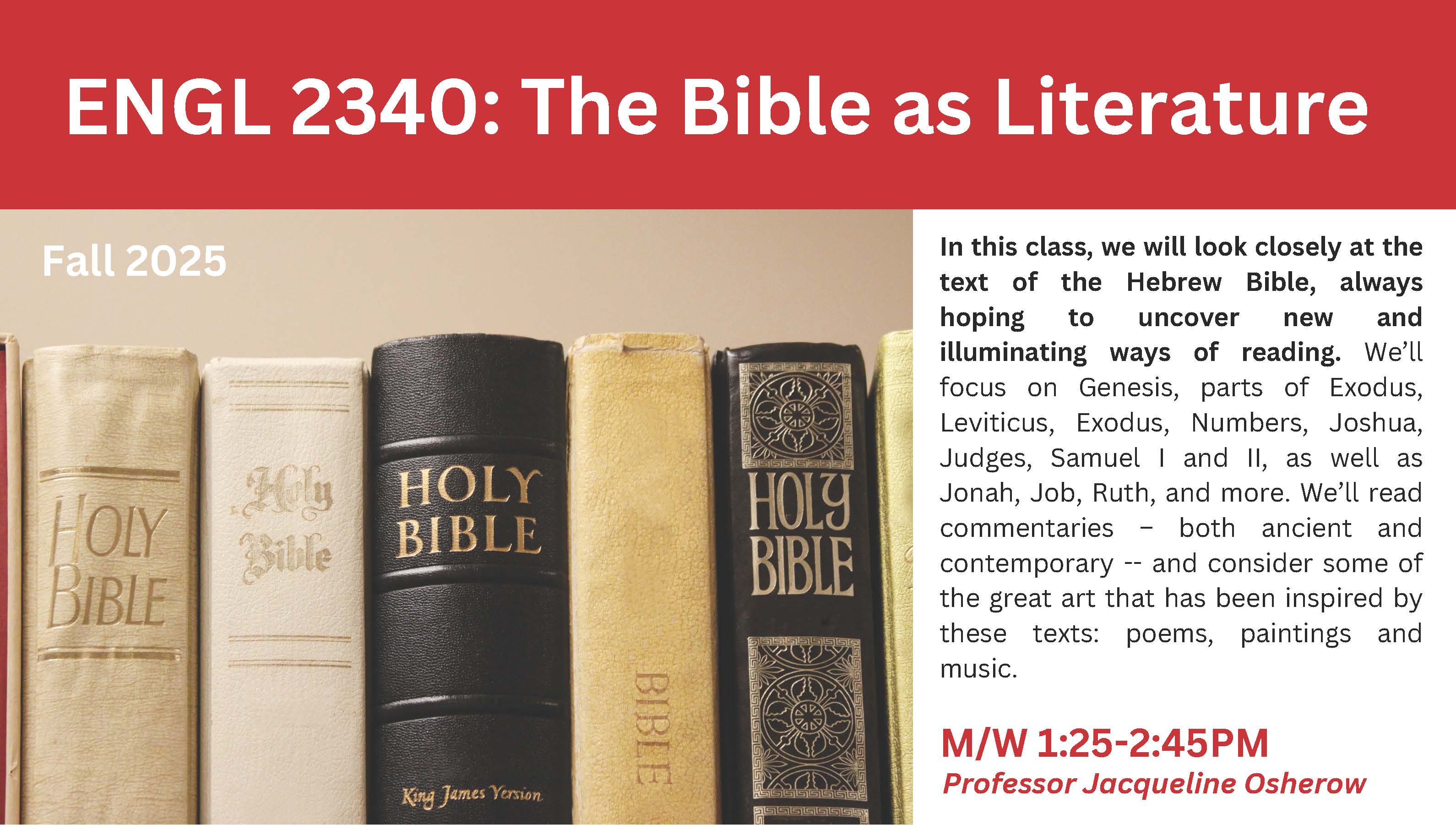 ENGL 2340 description